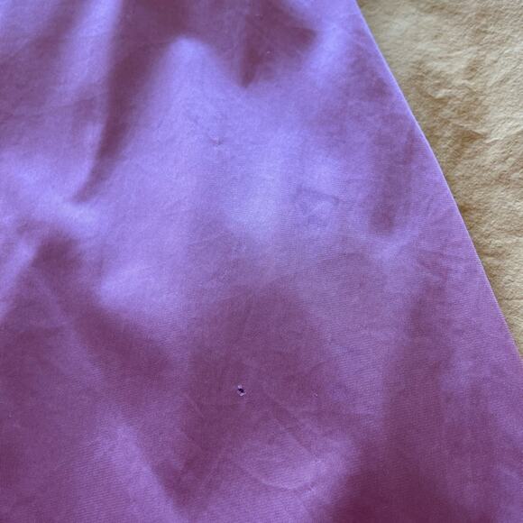 VTG Vassarette Mid Century Modern Pink Classic Slip Dress W/ Lace Trim Large - Picture 11 of 12